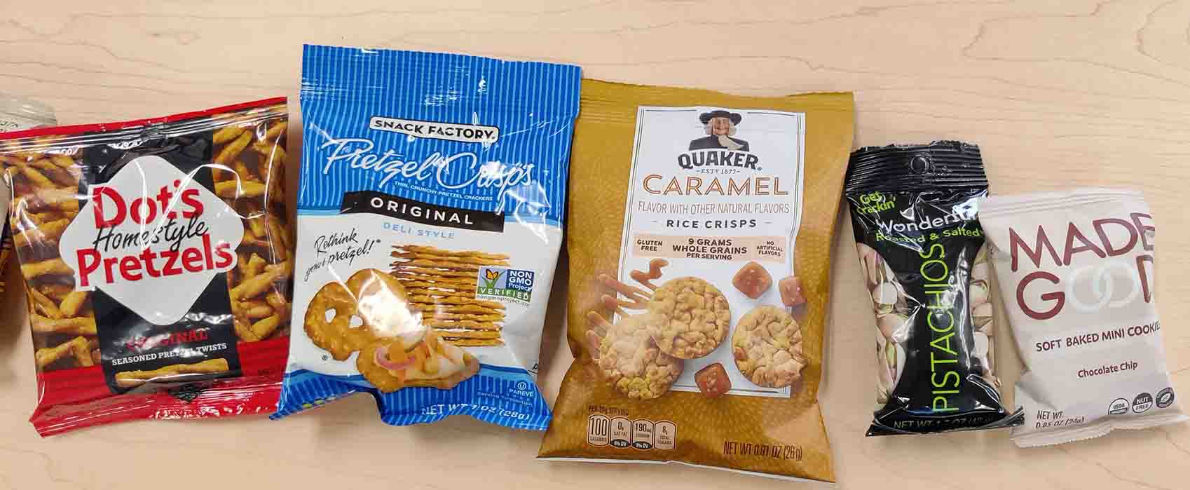 Healthy Vending Snacks