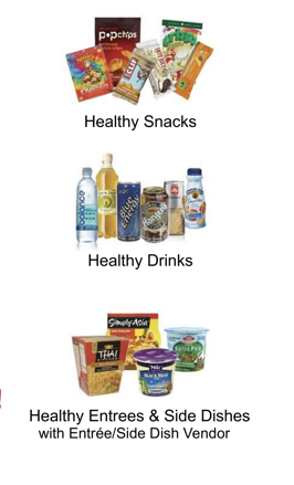 Healthy Snacks, Drinks & Entrees